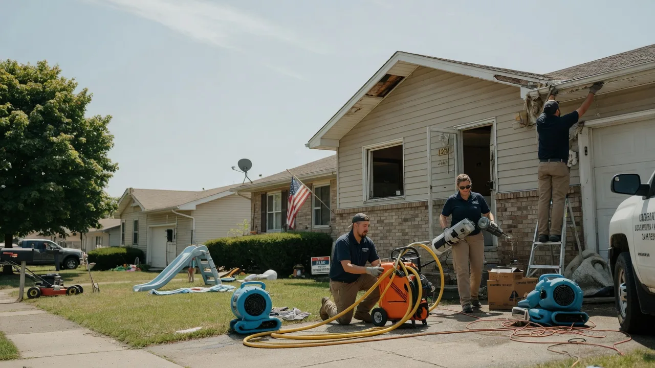 Water Damage Restoration in Reading, MI near me